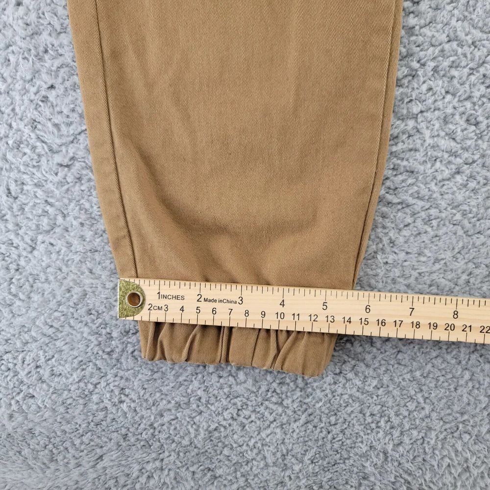 Southpole Pants Mens Medium‎ Brown Flex Drawstring Cuffed Joggers Athleisure - Picture 11 of 11